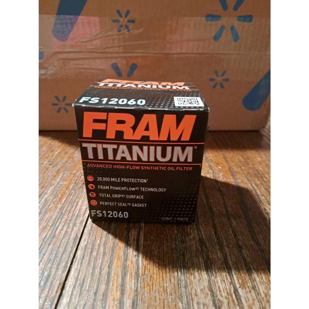 New Fram Titanium Oil Filter FS12060 Car Maintenance Oil Change